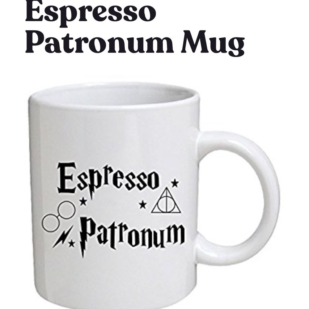 Harry Potter Espresso Patronum White coffee Mug new